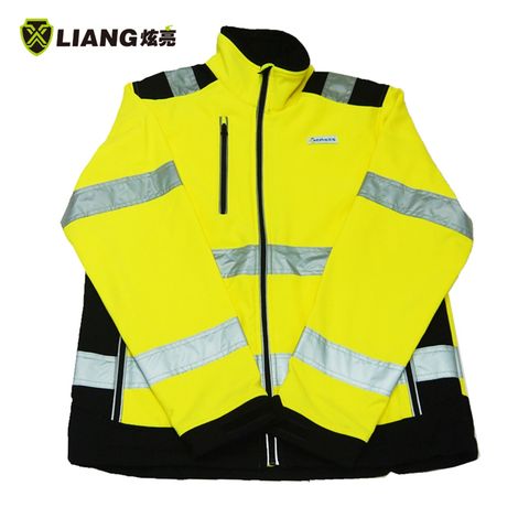 wholesale Comfortable soft shell china safety vest reflective with various size