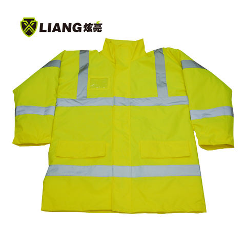 Stock Hot Selling Boom jacket customized thickening yellow cotton-padded thermal jacket windproof winter
